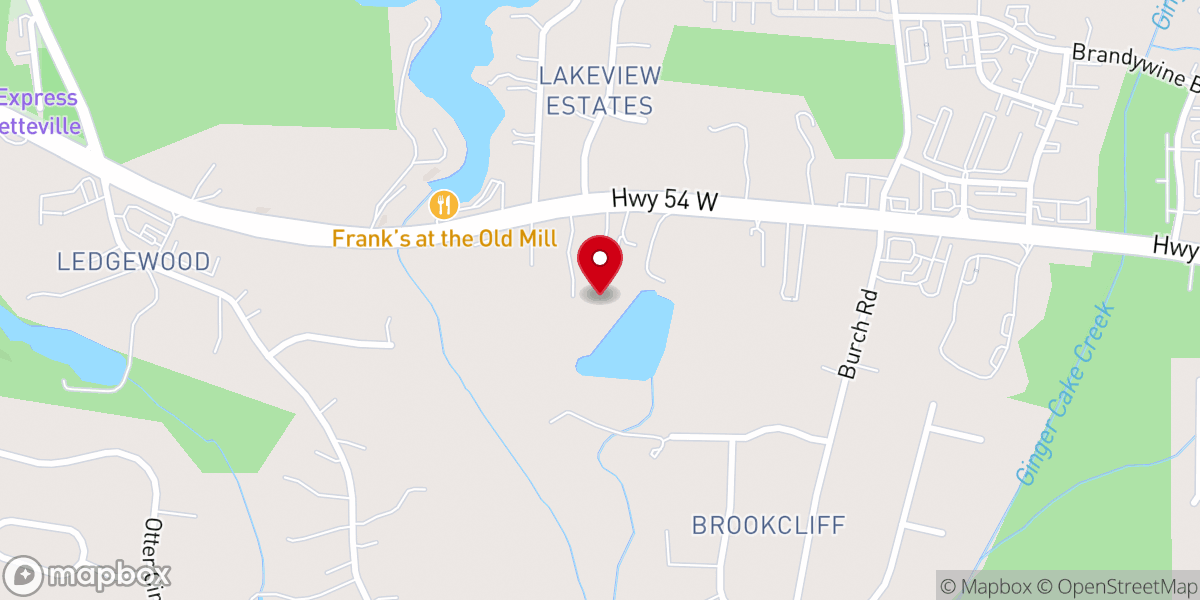 Map showing location of The Venue at Daisy Hill