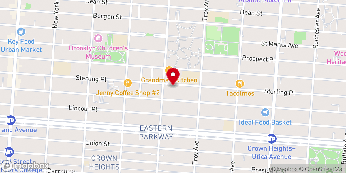 Map showing location of Beis Medrash Cheirus