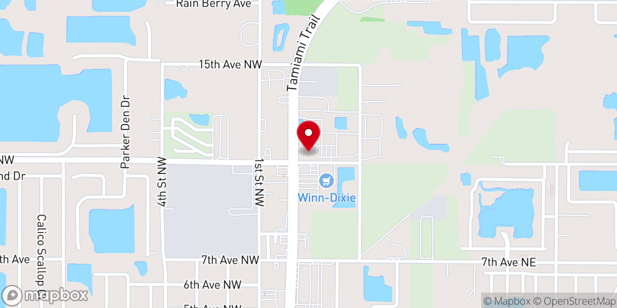 Map showing location of St. Anne’s Church