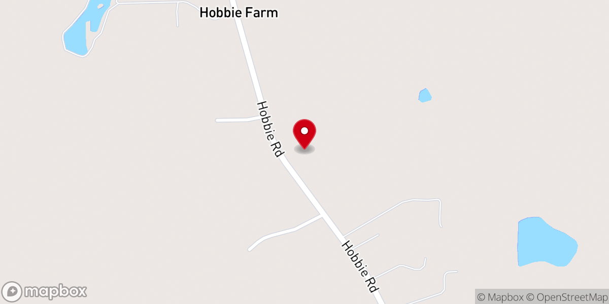Map showing location of Jericho Church