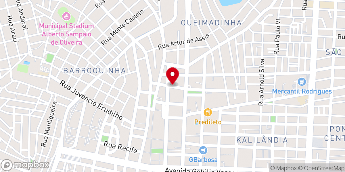 Map showing location of Ministério Bispo Bruno Leonardo FSA