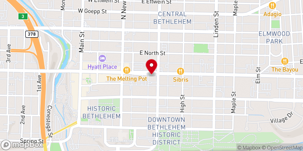 Map showing location of Grace Deliverance Baptist Church