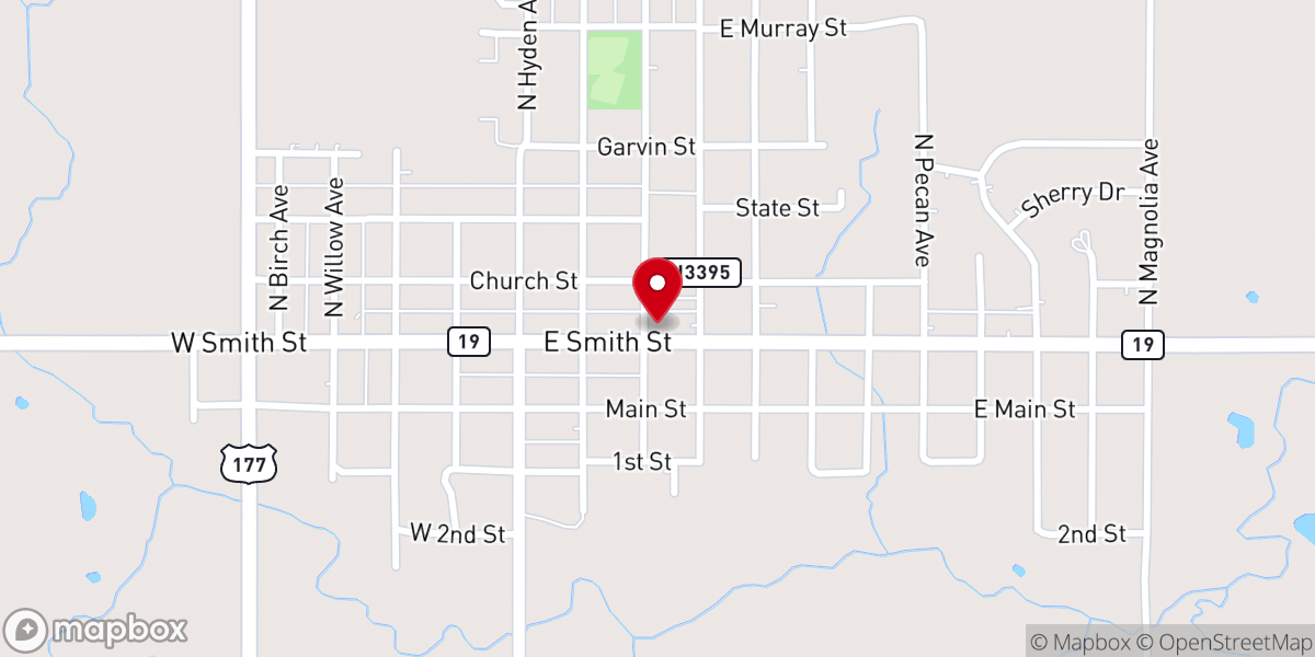Map showing location of Stratford Methodist Church