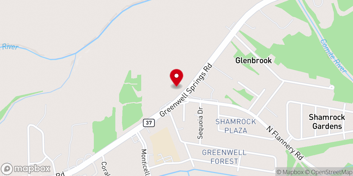 Map showing location of Faith Worship Center