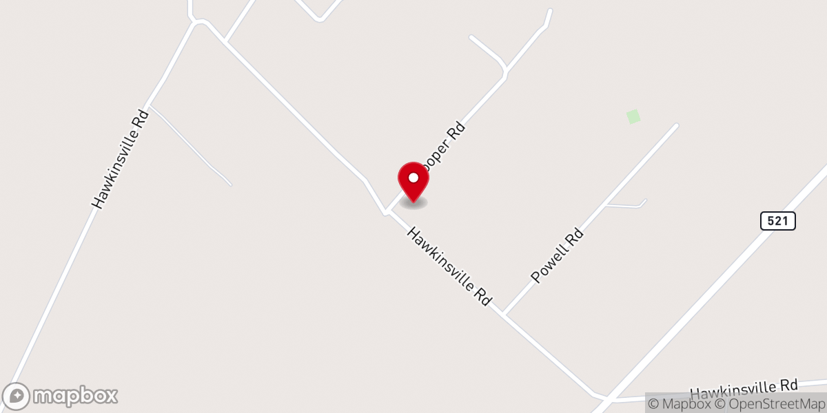 Map showing location of First Berean Church