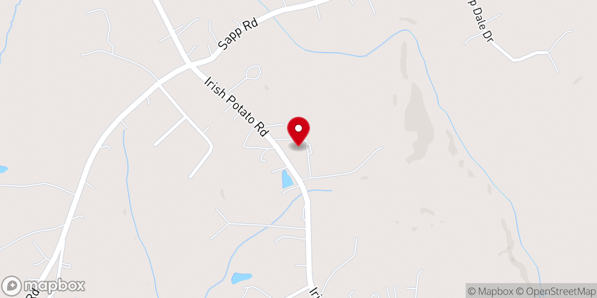 Map showing location of New Testament Missionary Church