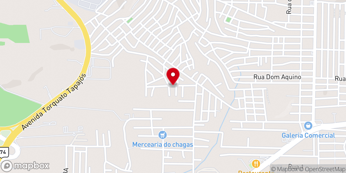 Map showing location of Igreja Pentecostal Missionária labareda de fogo