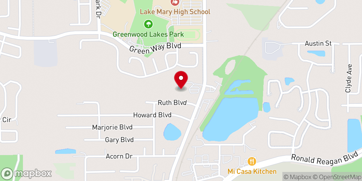 Map showing location of J. Douglas Williams YMCA Family Center
