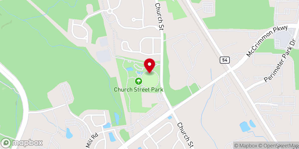 Map showing location of Church Street Park Cricket Stadium