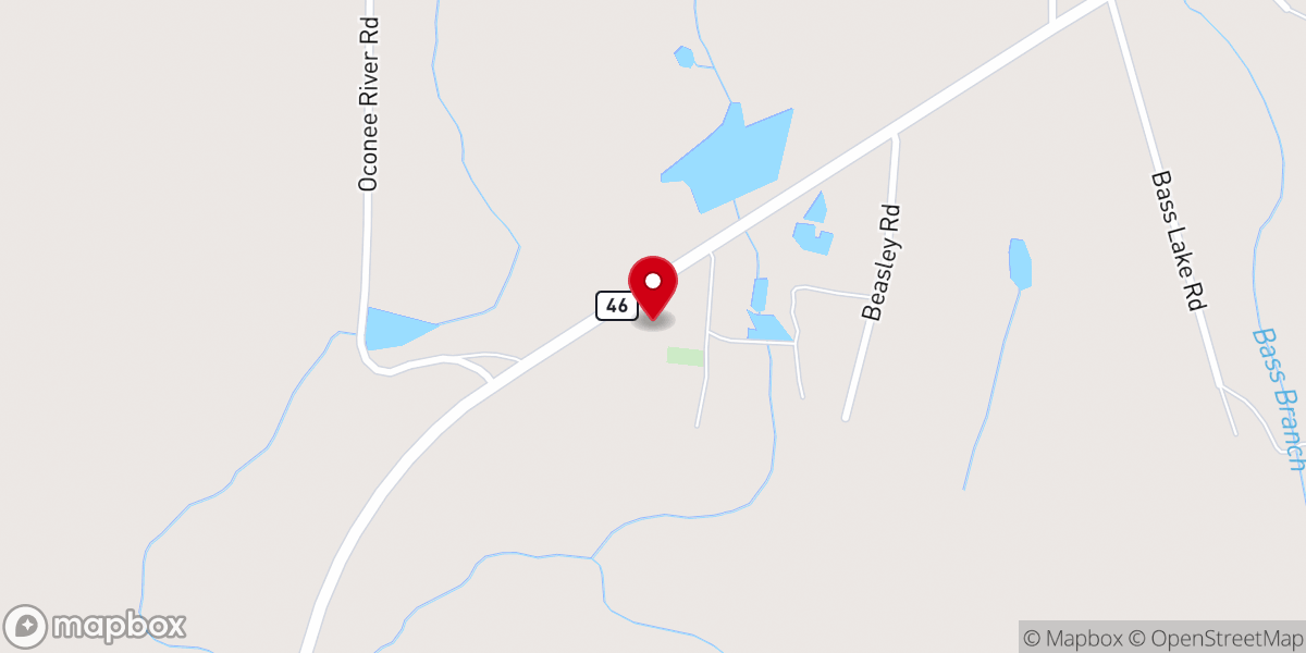 Map showing location of Faith Tabernacle Pentecostal Church