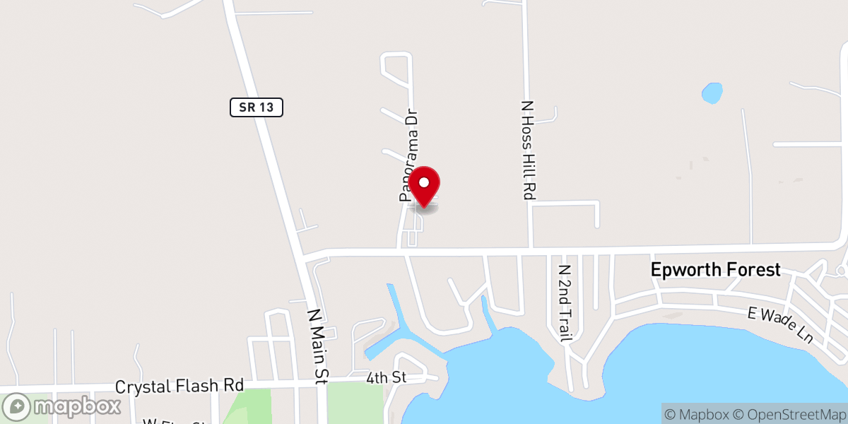 Map showing location of Ark Christian Preschool