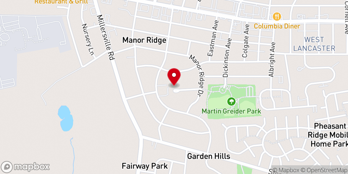 Map showing location of Iglesia Casa De Bendicion