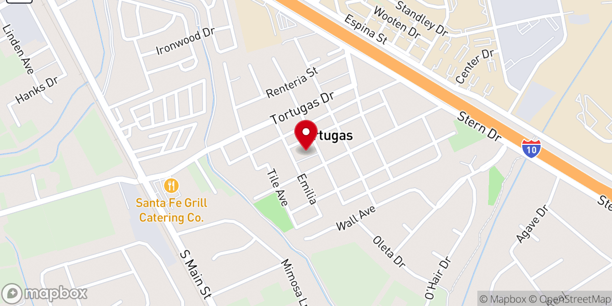 Map showing location of Our Lady Of Guadalupe Catholic Church