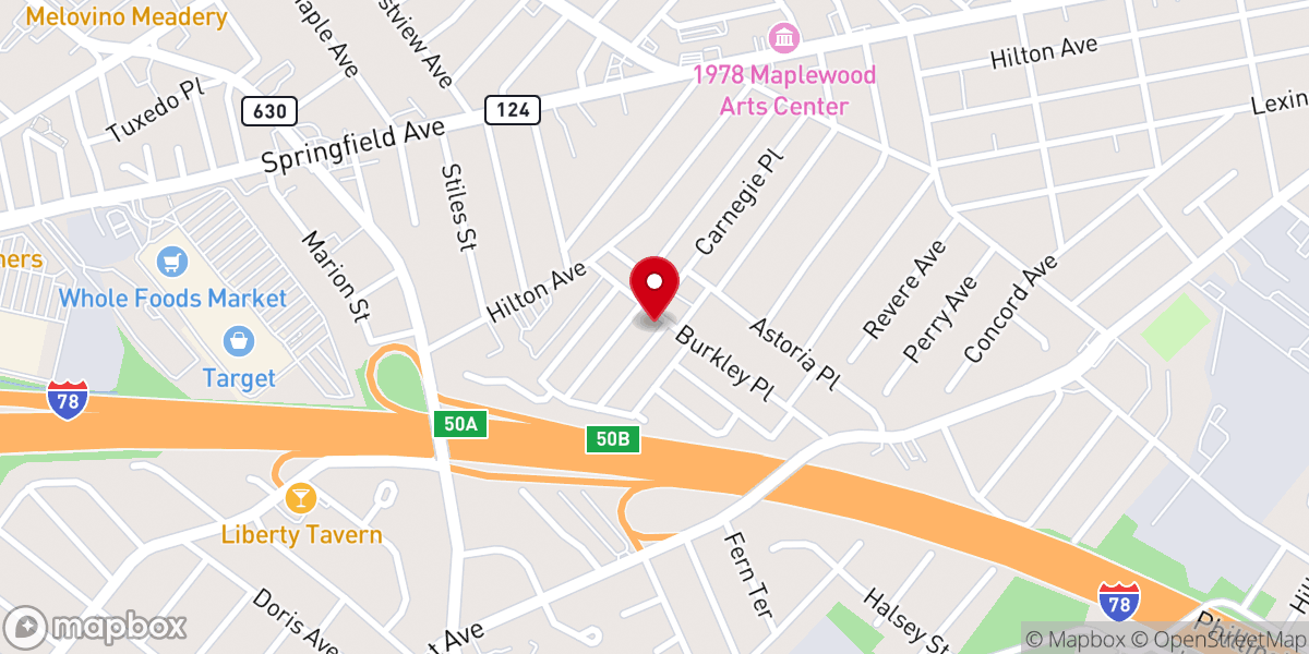 Map showing location of Grace Church