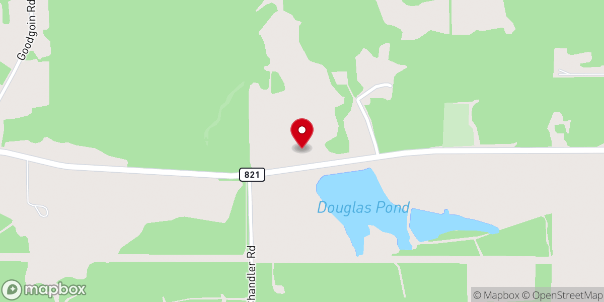 Map showing location of The Gospel, Inc. Christian Training Center