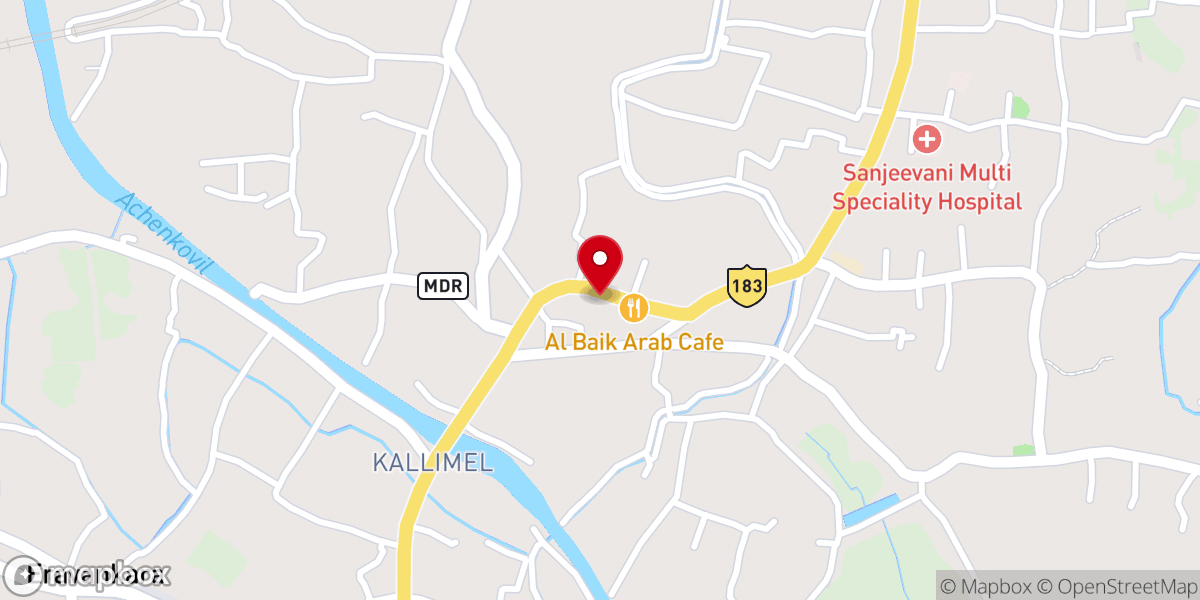 Map showing location of Bethel AG Church