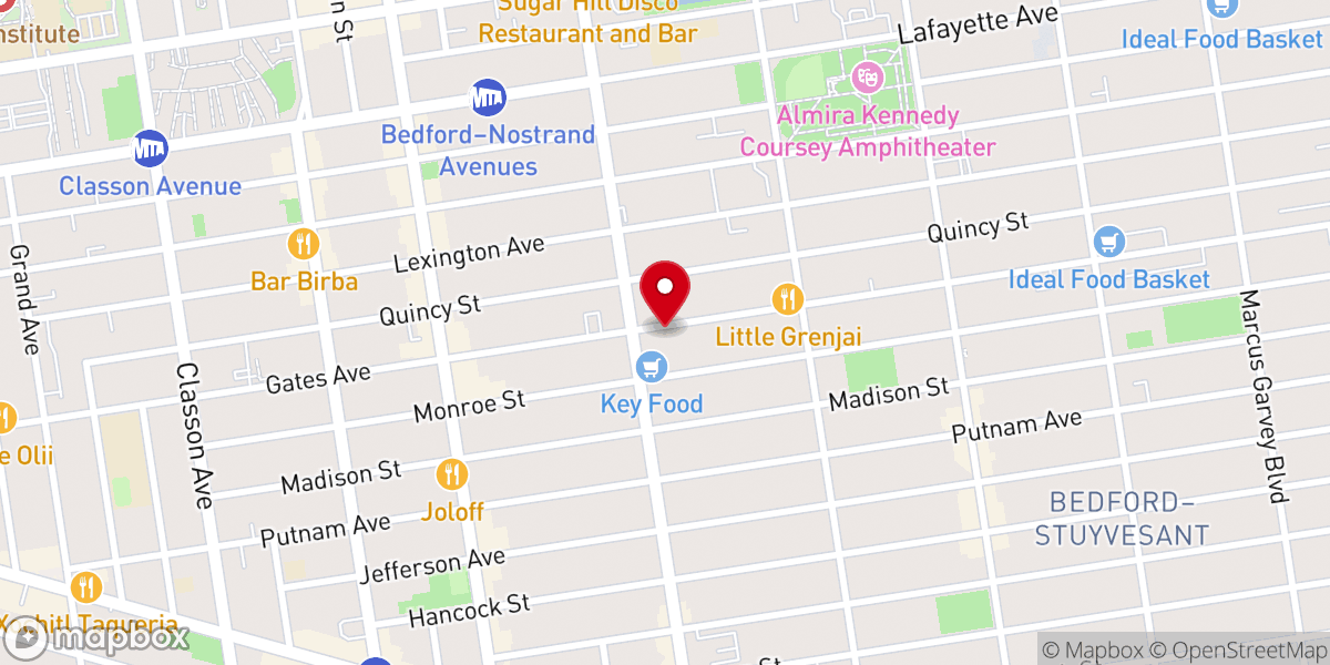 Map showing location of United Pentecostal Faith Church