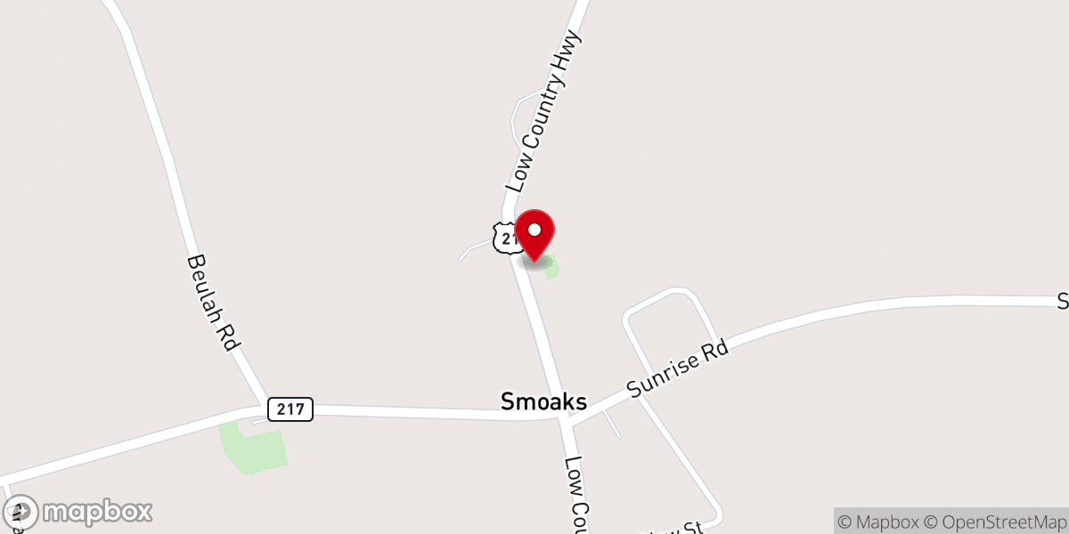 Map showing location of Trinity Methodist Church