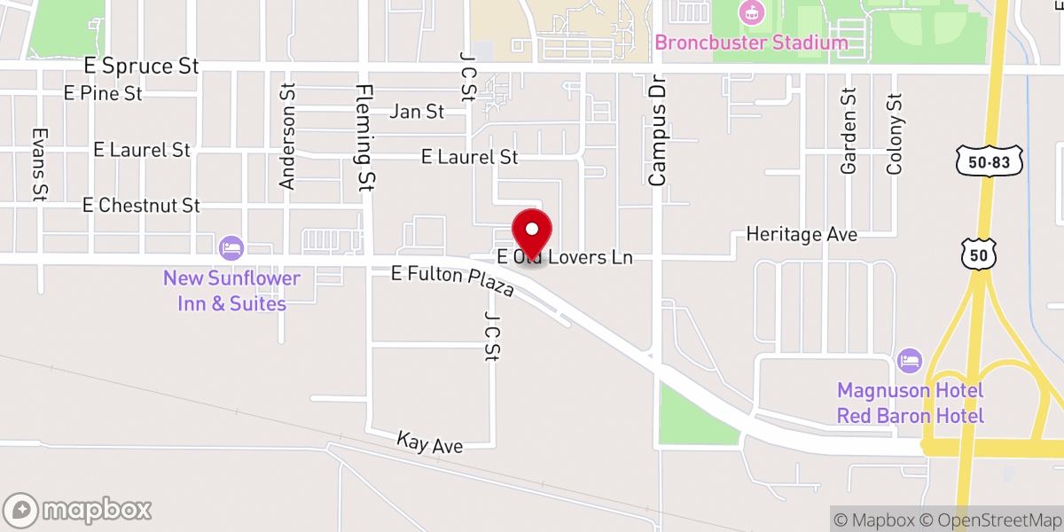 Map showing location of Chappel Retail Liquor Store