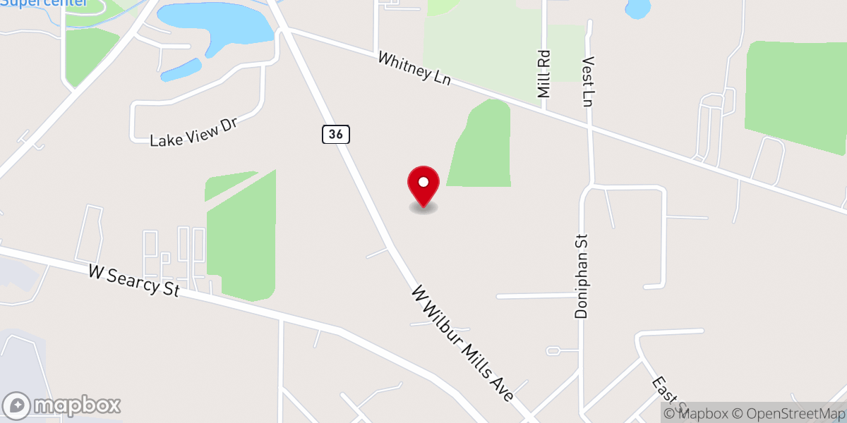 Map showing location of Kennect City Church