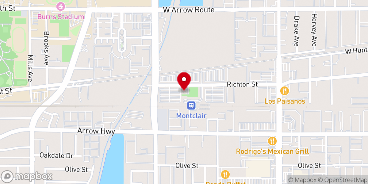 Map showing location of Set Free Church Pomona Valley