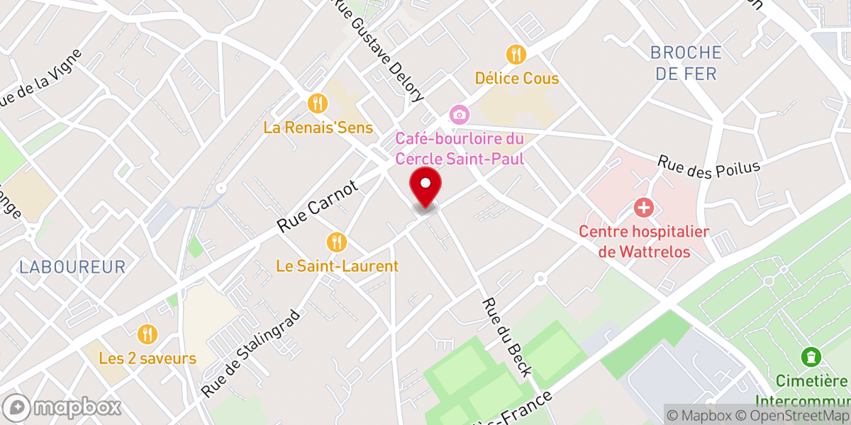 Map showing location of Chapelle Notre-Dame de la Délivrance (CHAPELLES&CO)