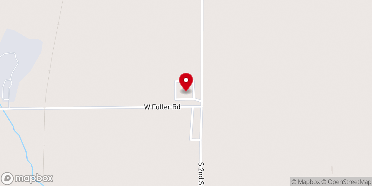 Map showing location of Bible Missionary Church Camp