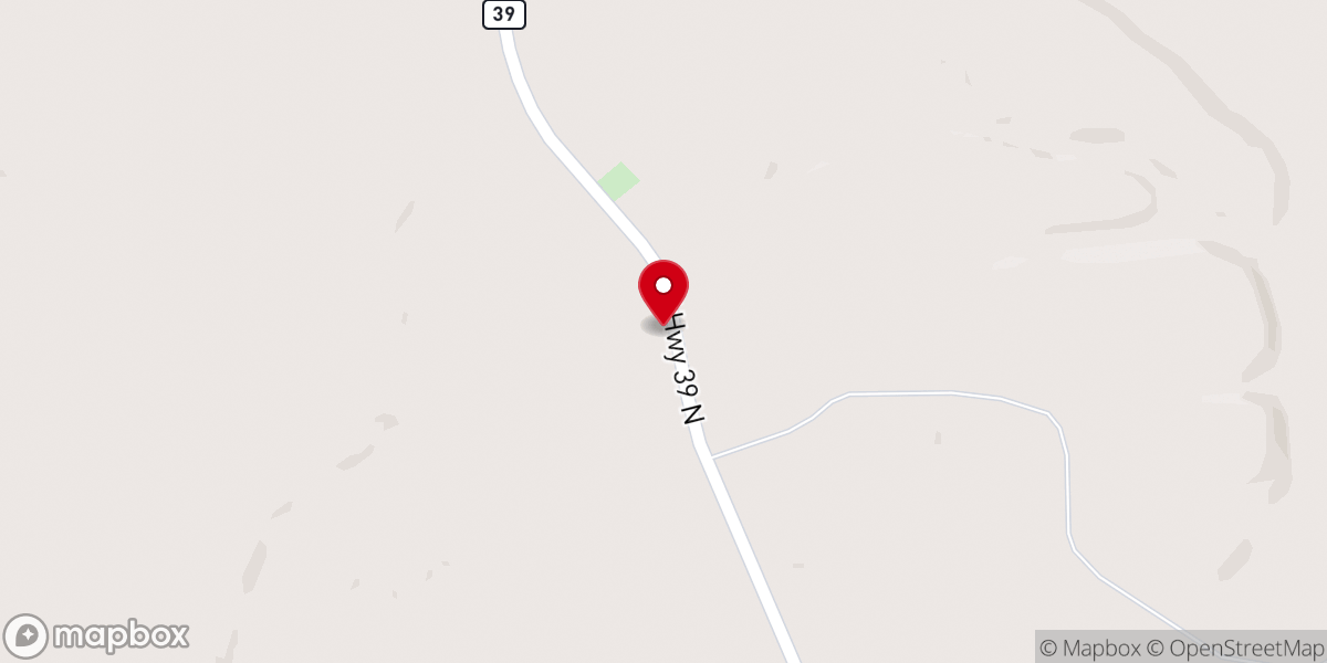 Map showing location of Drakes Creek Baptist