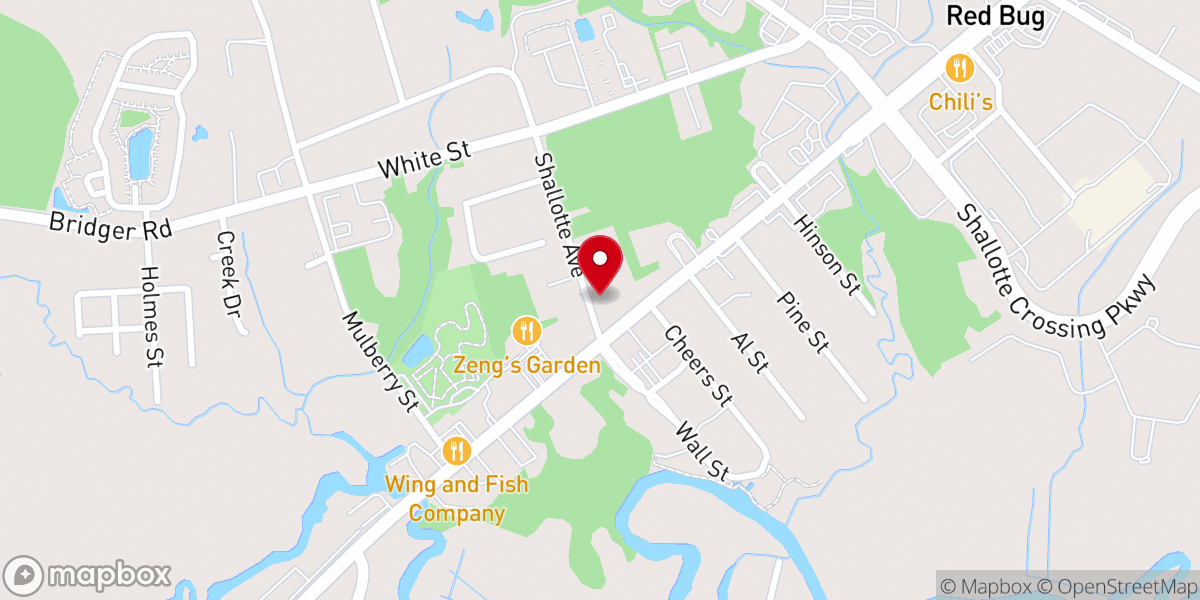 Map showing location of Spirit of Pentecost