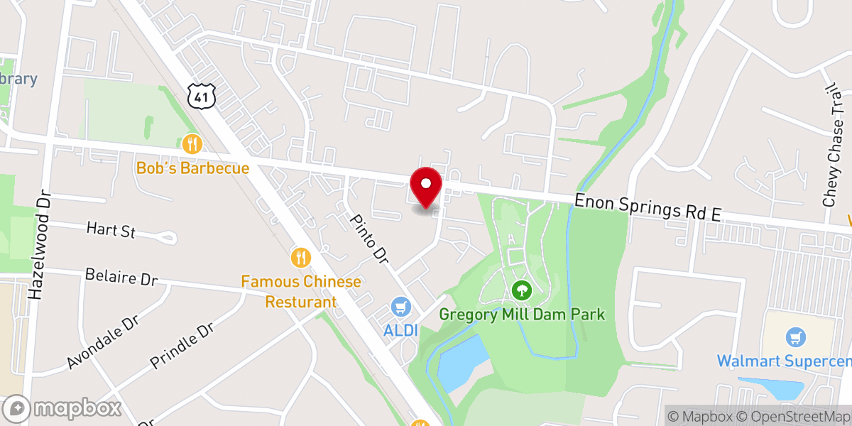 Map showing location of Mission Church of Christ
