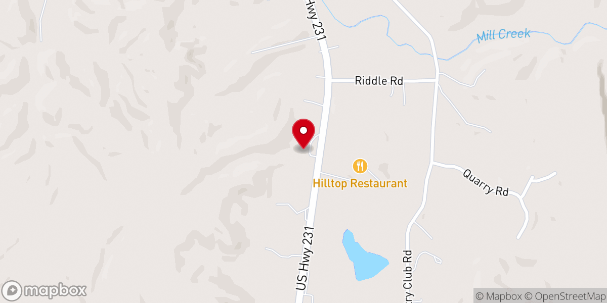 Map showing location of Shiloh Wesley Chapel Methodist