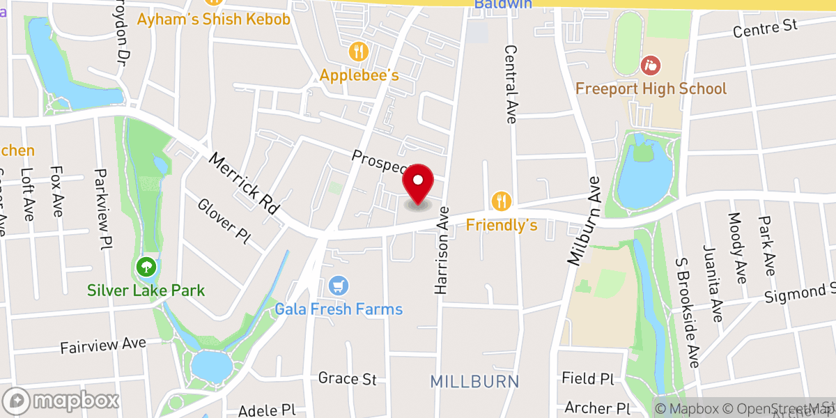 Map showing location of Agape Cathedral Org