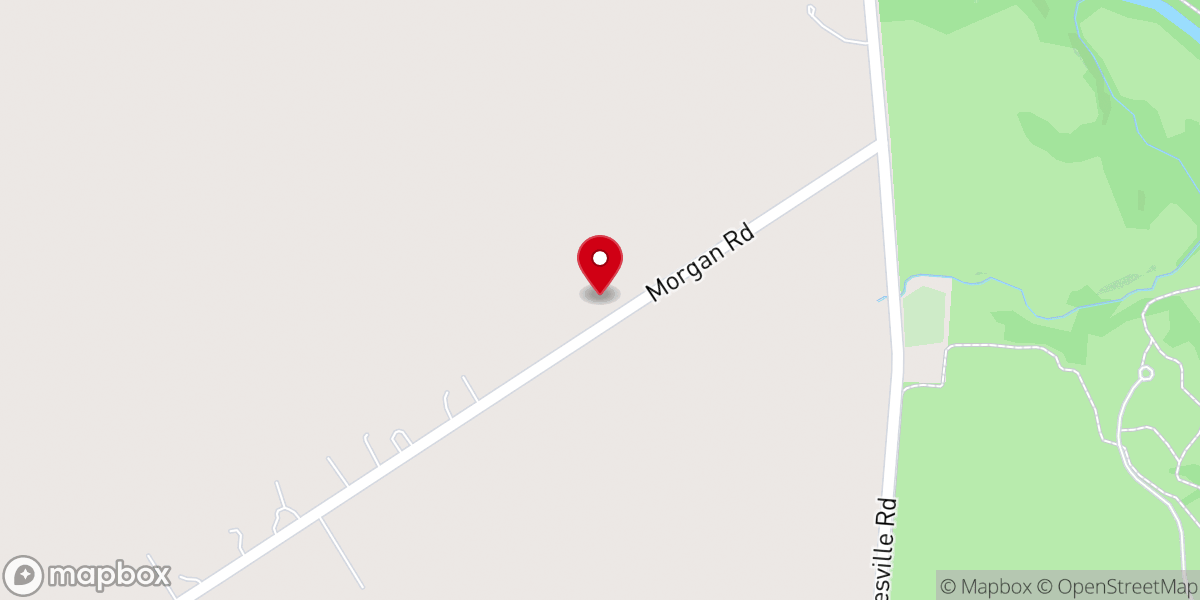 Map showing location of Alder Chapel United Baptist Church