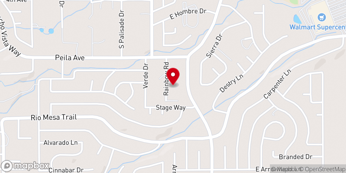 Map showing location of Allegheney Wesleyan Methodist