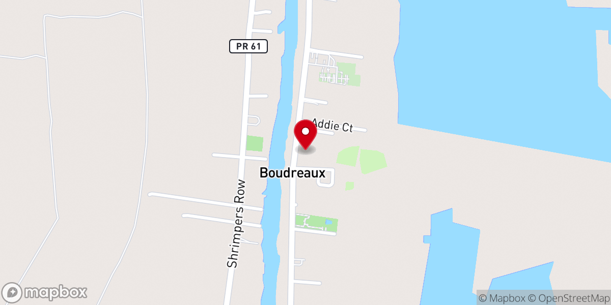 Map showing location of Anchor Foursquare Church