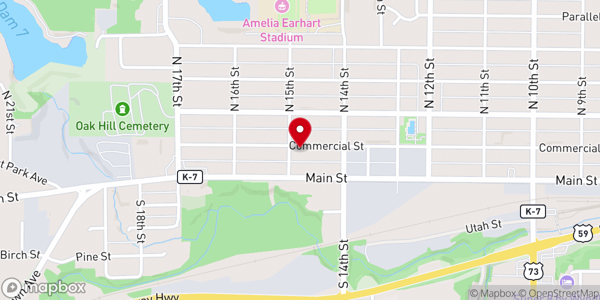 Map showing location of Apostolic Lighthouse Church