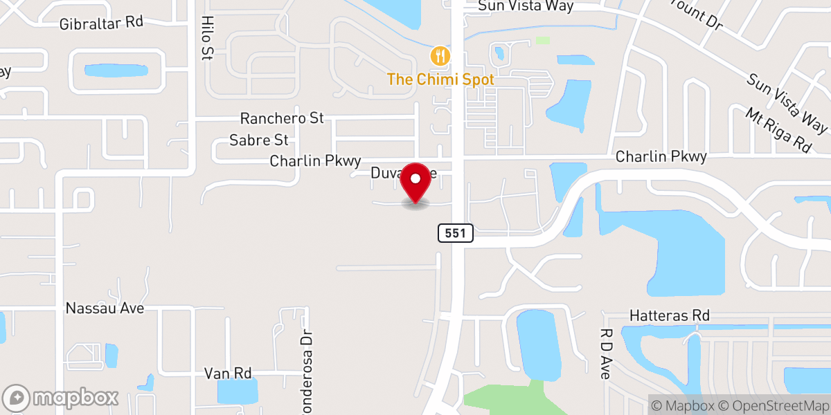 Map showing location of Aroma Church