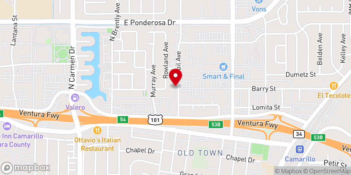 Map showing location of Ave Maria Catholic Gift Shop