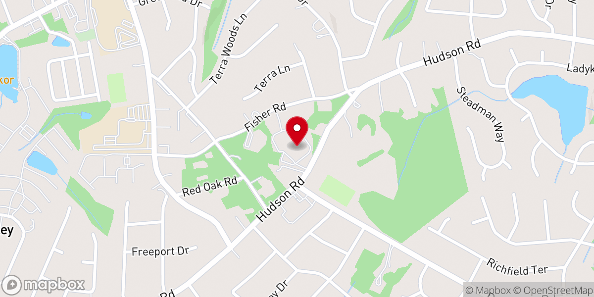 Map showing location of Saint Giles Presbyterian Church