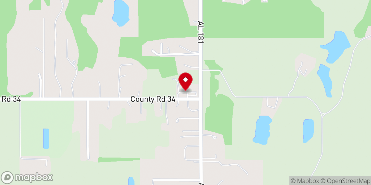 Map showing location of Family Ministries Center