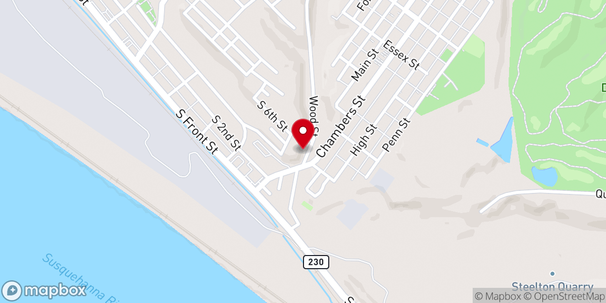 Map showing location of Redeem United Church