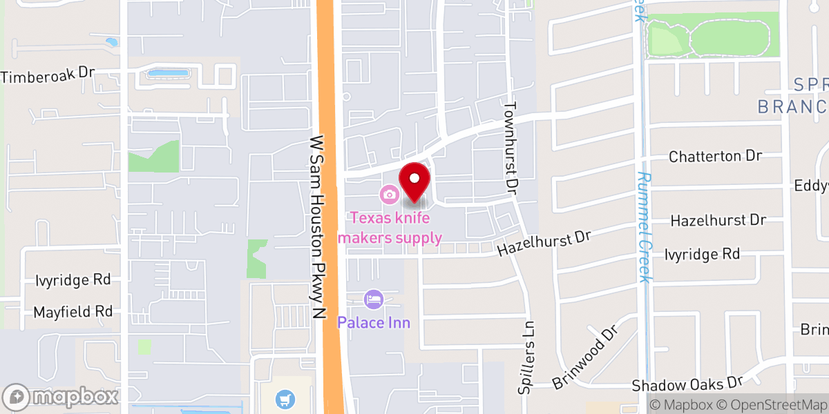 Map showing location of Iglesia Cristiana Amor y Restauracion