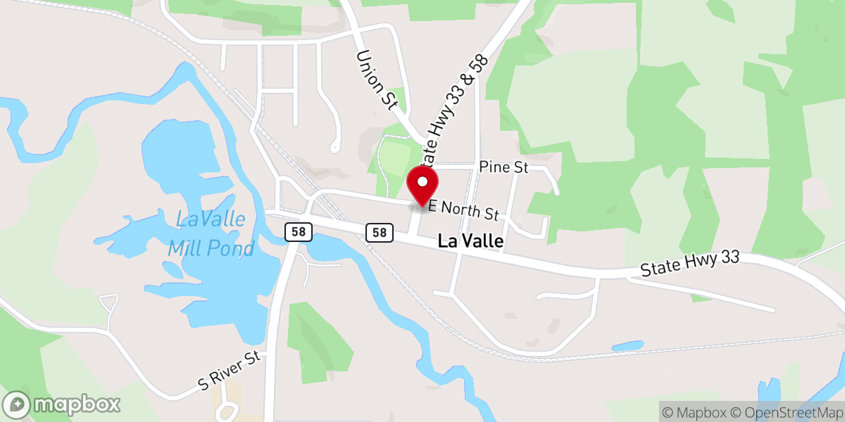 Map showing location of Valley Church EFC