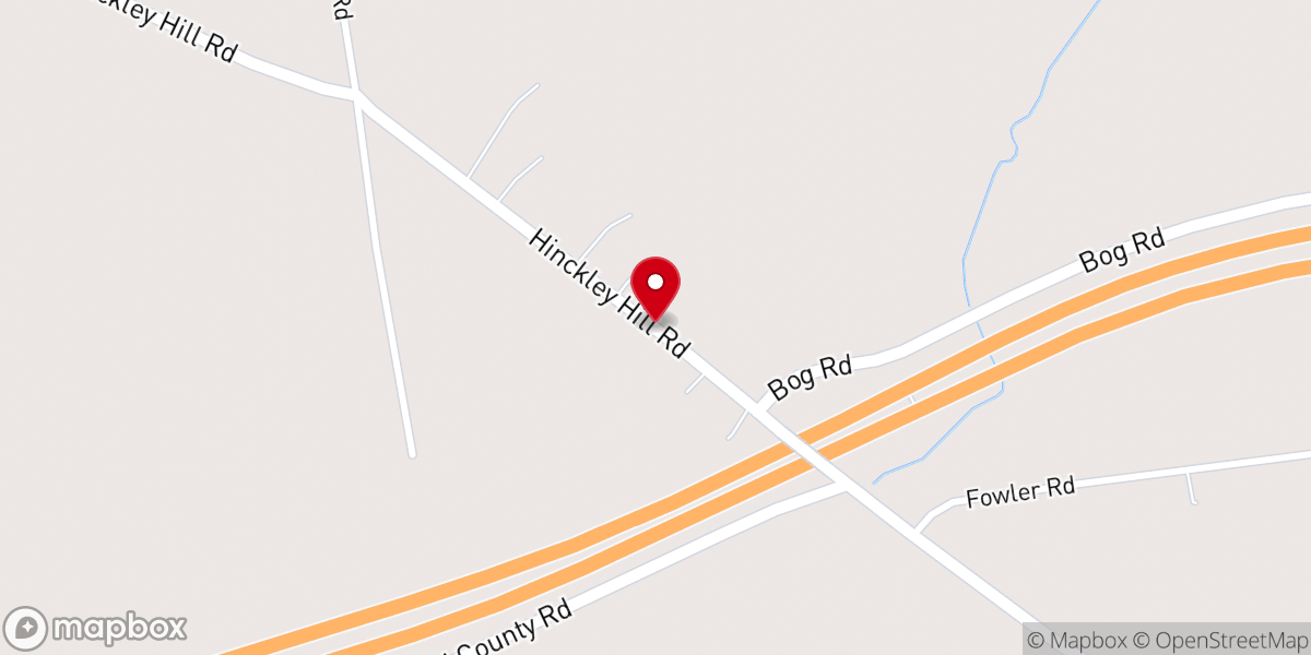Map showing location of Maine State Spiritualist Association of Churches