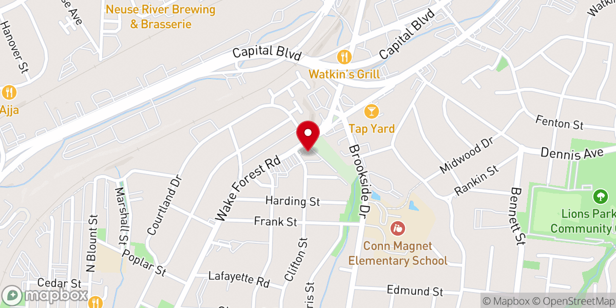 Map showing location of Praise Temple Apostolic Faith Church