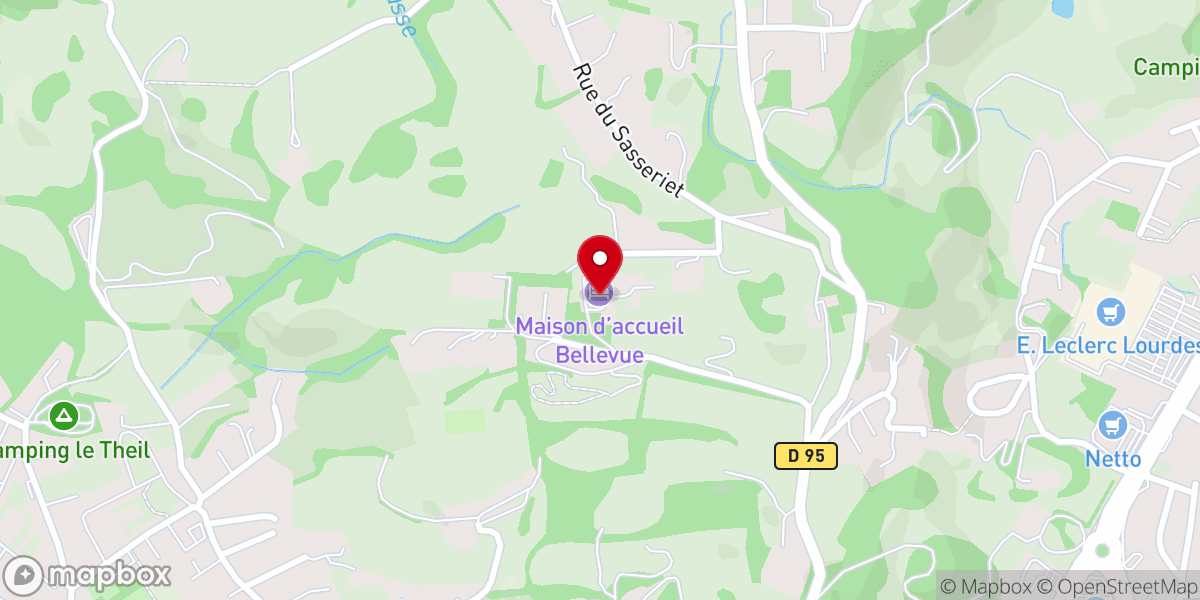 Map showing location of Mission Catholique Polonaise "Bellevue"