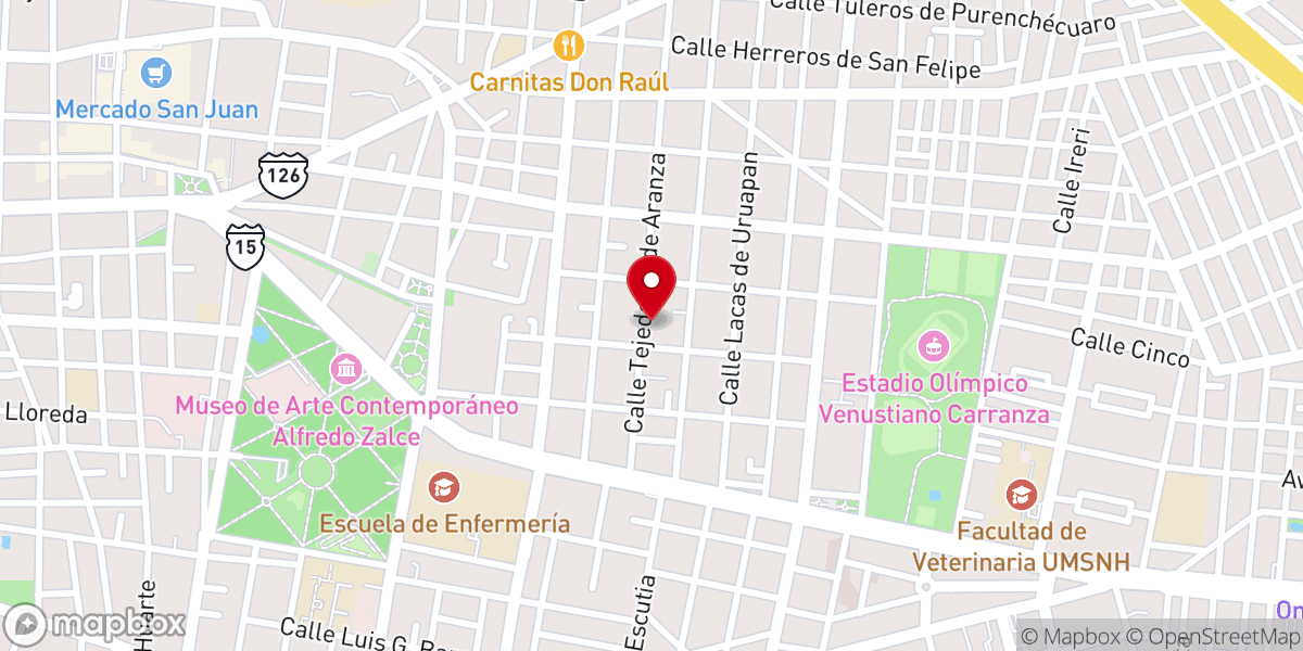Map showing location of Parroquia de la Inmaculada Concepción de la Virgen María