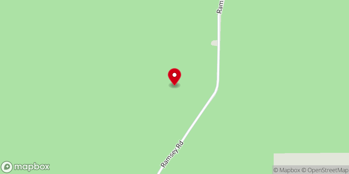 Map showing location of Ramsey Chapel