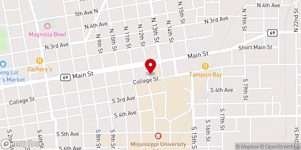 Map showing location of A Prepared Table Ministries