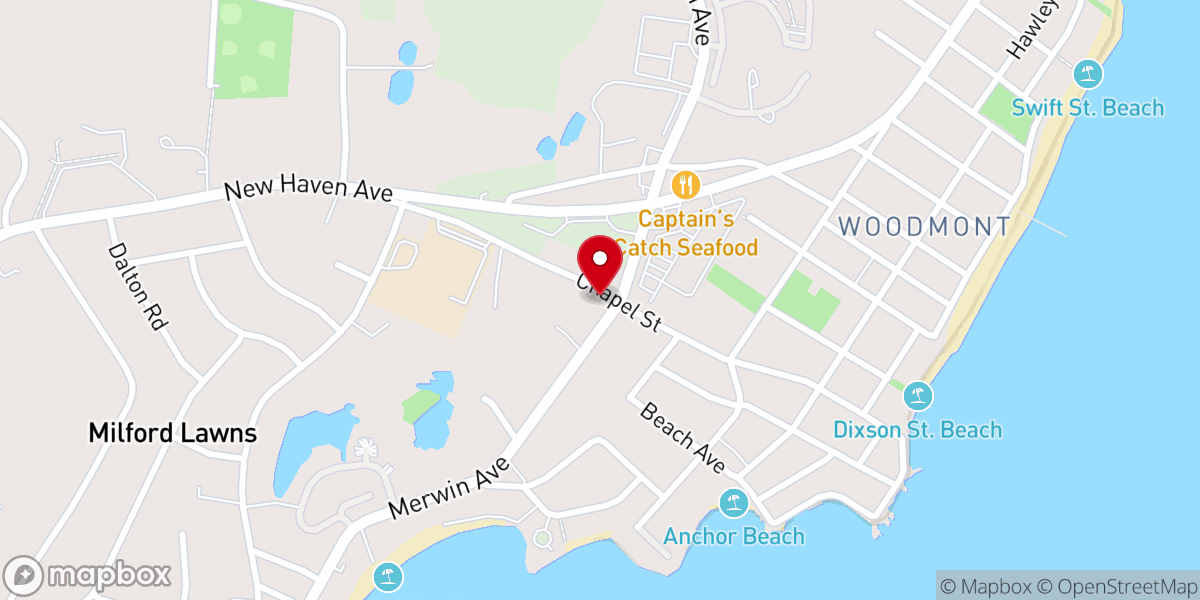 Map showing location of Evening Star Holiness Church